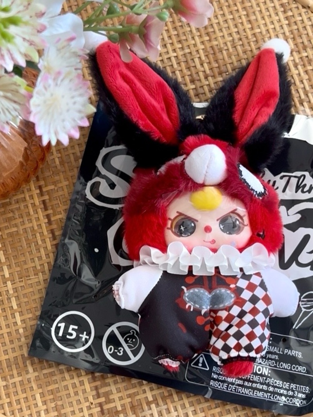 Baby three Scary clown v1 - Red Trick bunny